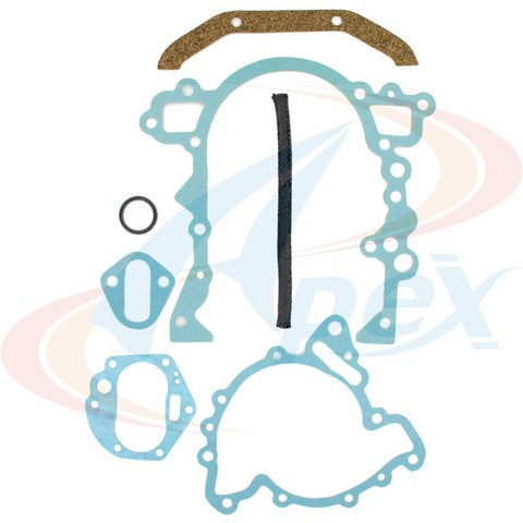 APEX Automobile Parts Inc Engine Timing Cover Gasket Set P/N:ATC3541 Fits: Buick Century, Buick Electra, Buick Lesabre, Buick Regal, Buick Riviera, Buick Skyhawk, Buick Skylark, Cadillac Deville, Cadillac Eldorado, Cadillac Fleetwood - Image 1