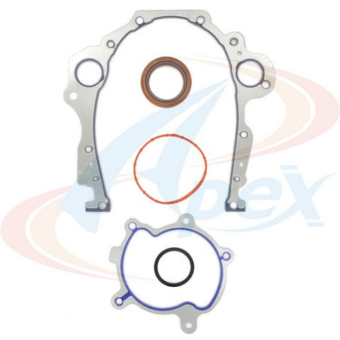 APEX Automobile Parts Inc Engine Timing Cover Gasket Set P/N:ATC3980 Fits: Buick Lucerne, Buick Terraza, Chevrolet Impala, Chevrolet Malibu, Chevrolet Monte Carlo, Chevrolet Uplander, Pontiac G6, Pontiac Montana, Saturn Aura, Saturn Relay, Saturn Vue - Image 1