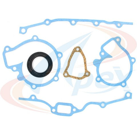 APEX Automobile Parts Inc Engine Timing Cover Gasket Set P/N:ATC4020 Fits: Ford Courier 82-72, Mazda 616 72-70, Mazda 618 73-72, Mazda 626 82-79, Mazda 808 77-72, Mazda B1600 76-72, Mazda B1800 78-77, Mazda B2000 84-79 - Image 1