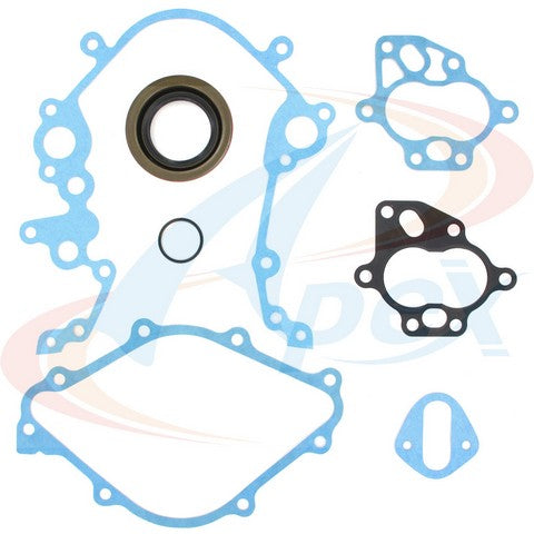 APEX Automobile Parts Inc Engine Timing Cover Gasket Set P/N:ATC4520 Fits: Ford F-100, Ford Granada, Ford Ltd, Ford Mustang, Ford Thunderbird, Lincoln Continental, Mercury Capri, Mercury Cougar, Mercury Marquis - Image 1