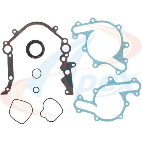 APEX Automobile Parts Inc Engine Timing Cover Gasket Set P/N:ATC4540 Fits: Ford Mustang 99-94, Ford Taurus 95-94, Ford Thunderbird 97-94, Ford Windstar 98-95, Lincoln Continental 1994, Mercury Cougar 97-94, Mercury Sable 95-94 - Image 1