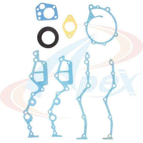 APEX Automobile Parts Inc Engine Timing Cover Gasket Set P/N:ATC5040 Fits: Nissan 200sx, Nissan 240z, Nissan 260z, Nissan 280z, Nissan 280zx, Nissan 510, Nissan 521 Pickup, Nissan 610, Nissan 620 - Image 1