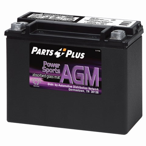 Parts Plus Vehicle Battery P/N:AUX18L Fits: BMW I3 21-14, BMW I3s 22-18 - Image 1