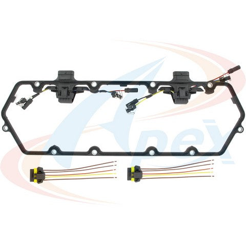 APEX Automobile Parts Inc Engine Valve Cover Gasket Set P/N:AVC1119S Fits: Ford E-350 Econoline 97-95, Ford E-350 Econoline Club Wagon 97-95, Ford F-250 96-94, Ford F-250 Hd 1997, Ford F-350 97-94, Ford F-59 Commercial Stripped Chassis 97-94 - Image 1