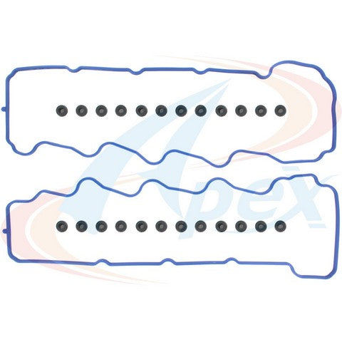 APEX Automobile Parts Inc Engine Valve Cover Gasket Set P/N:AVC1154S Fits: Chrysler Aspen 09-08, Dodge Dakota 10-08, Dodge Durango 09-08, Dodge Ram 1500 10-08, Jeep Commander 09-08, Jeep Grand Cherokee 09-08, Ram 1500 13-11, Ram Dakota 2011 - Image 1