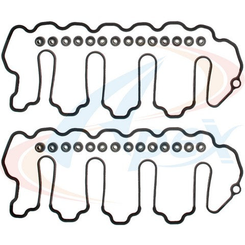 APEX Automobile Parts Inc Engine Valve Cover Gasket Set P/N:AVC1179S Fits: Chevrolet Express 2500, Chevrolet Express 3500, Chevrolet Silverado 2500 Hd, Chevrolet Silverado 2500 Hd Classic, Chevrolet Silverado 3500, Chevrolet Silverado 3500 Classic - Image 1