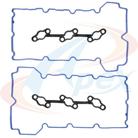 APEX Automobile Parts Inc Engine Valve Cover Gasket Set P/N:AVC1195S Fits: Hyundai Genesis 11-09, Hyundai Genesis Coupe 12-10, Hyundai Santa Fe 12-10, Kia Borrego 2009, Kia Sedona 12-11, Kia Sedona 2014, Kia Sorento 13-11 - Image 1