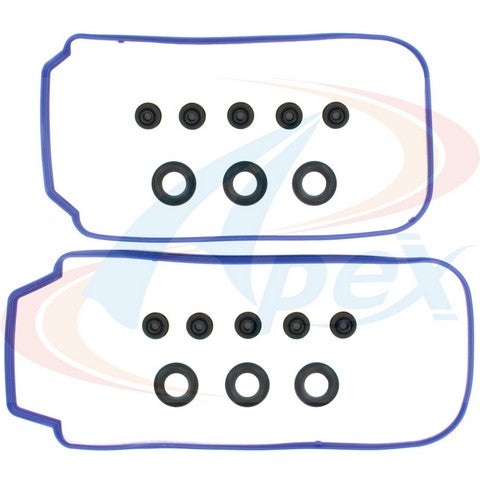 APEX Automobile Parts Inc Engine Valve Cover Gasket Set P/N:AVC169S Fits: Acura Mdx, Acura Rdx, Acura Rl, Acura Tl, Acura Tsx, Acura Zdx, Honda Accord, Honda Accord Crosstour, Honda Crosstour, Honda Odyssey, Honda Pilot, Honda Ridgeline - Image 1