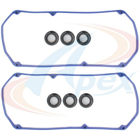 APEX Automobile Parts Inc Engine Valve Cover Gasket Set P/N:AVC222S Fits: Chrysler Cirrus, Chrysler Sebring, Dodge Avenger, Dodge Stratus, Mitsubishi Diamante, Mitsubishi Eclipse, Mitsubishi Endeavor, Mitsubishi Galant, Mitsubishi Montero - Image 1