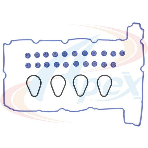 APEX Automobile Parts Inc Engine Valve Cover Gasket Set P/N:AVC395S Fits: Chevrolet Colorado 06-04, GMC Canyon 06-04, Isuzu I-280 2006 - Image 1