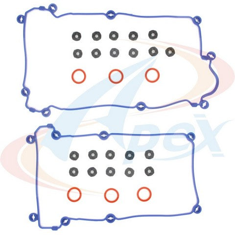 APEX Automobile Parts Inc Engine Valve Cover Gasket Set P/N:AVC451S Fits: Ford Contour 00-95, Mazda Mpv 01-00, Mercury Cougar 02-99, Mercury Mystique 00-95 - Image 1