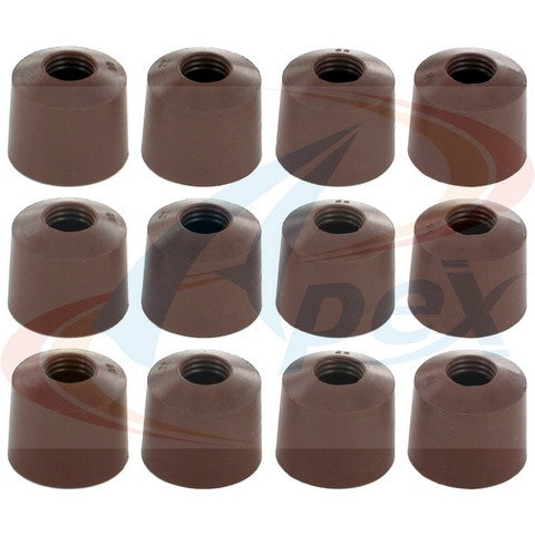 APEX Automobile Parts Inc Engine Valve Stem Oil Seal Set P/N:AVS2051 Fits: Chrysler Pacifica 08-05, Chrysler TOWN &amp; COUNTRY 10-01, Chrysler Voyager 03-01, Dodge Caravan 07-01, Dodge Grand Caravan 10-01, Jeep Wrangler 11-07, Volkswagen Routan 10-09 - Image 1
