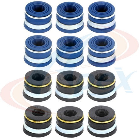 APEX Automobile Parts Inc Engine Valve Stem Oil Seal Set P/N:AVS4104 Fits: Ford E-150 Econoline, Ford E-150 Econoline Club Wagon, Ford E-250 Econoline, Ford E-350 Econoline, Ford E-350 Econoline Club Wagon, Ford F-150, Ford F-250, Ford F-350 - Image 1