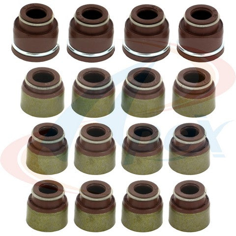 APEX Automobile Parts Inc Engine Valve Stem Oil Seal Set P/N:AVS5011 Fits: Infiniti Q45 01-90, Nissan 240sx 90-89, Nissan Axxess 1990, Nissan D21 94-90, Nissan Pickup 97-95, Nissan Stanza 92-90 - Image 1