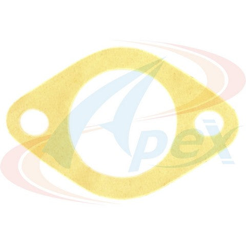 APEX Automobile Parts Inc Engine Coolant Outlet Gasket P/N:AWO2004 Fits: Cadillac Commercial Chassis, Cadillac Deville, Cadillac Eldorado, Cadillac Fleetwood, Cadillac Seville, Chrysler Cordoba, Chrysler Fifth Avenue, Chrysler Imperial, Chrysler Lebaron - Image 1