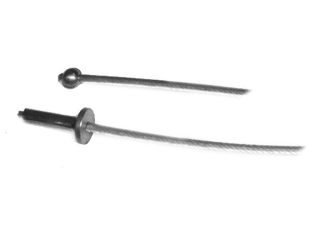Raybestos Brakes Parking Brake Cable P/N:BC93027 Fits: Dodge D200 80-79, Dodge D250 87-82, Dodge D300 80-78, Dodge D350 87-81, Dodge W200 80-79, Dodge W250 87-81, Dodge W350 87-82 - Image 1