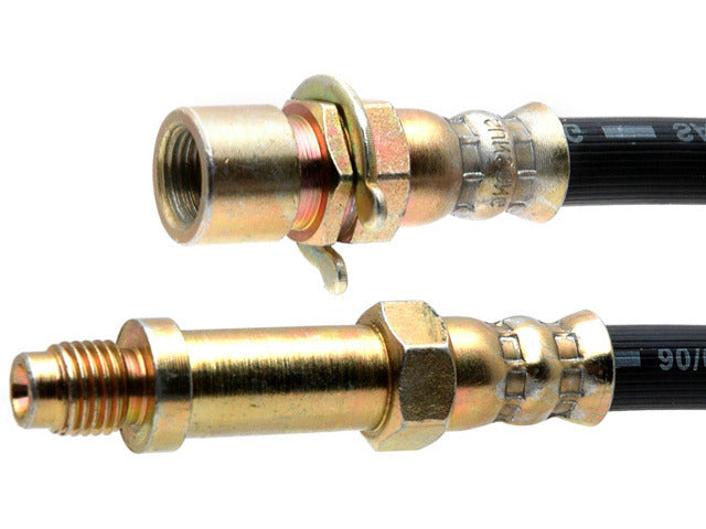 Raybestos Brakes Brake Hydraulic Hose P/N:BH34468 Fits: Cadillac Calais, Cadillac Commercial Chassis, Cadillac Deville, Cadillac Eldorado, Cadillac Fleetwood, Cadillac Series 60 Fleetwood, Cadillac Series 62, Cadillac Series 75 Fleetwood - Image 1