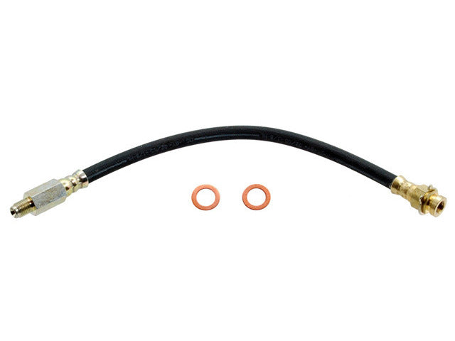 Raybestos Brakes Brake Hydraulic Hose P/N:BH36585 Fits: Cadillac Calais, Cadillac Commercial Chassis, Cadillac Deville, Cadillac Fleetwood, Pontiac Bonneville, Pontiac Catalina, Pontiac Executive, Pontiac Parisienne - Image 1