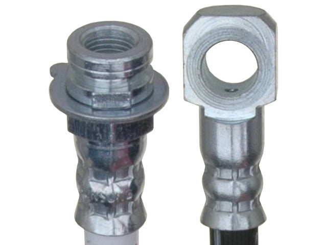 Raybestos Brakes Brake Hydraulic Hose P/N:BH36785 Fits: Buick Skyhawk 78-76, Chevrolet Monza 78-76, Chevrolet Vega 1977, Oldsmobile Starfire 78-76, Pontiac Astre 1977, Pontiac Sunbird 78-76 - Image 1
