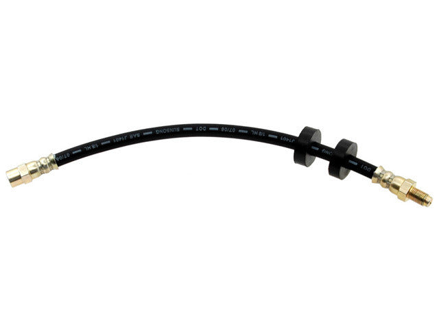 Raybestos Brakes Brake Hydraulic Hose P/N:BH38028 Fits: Audi 100, Audi 100 Quattro, Audi 4000, Audi 4000 Quattro, Audi 5000, Audi 5000 Quattro, Audi 80, Audi 80 Quattro, Audi 90, Audi 90 Quattro - Image 1