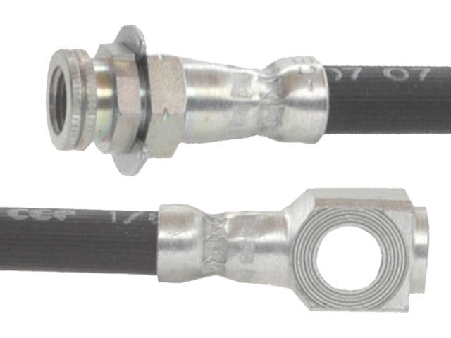 Raybestos Brakes Brake Hydraulic Hose P/N:BH380406 Fits: Buick Lesabre, Buick Park Avenue, Buick Riviera, Cadillac Deville, Cadillac Seville, Chevrolet Camaro, Oldsmobile Aurora, Pontiac Bonneville, Pontiac Firebird - Image 1