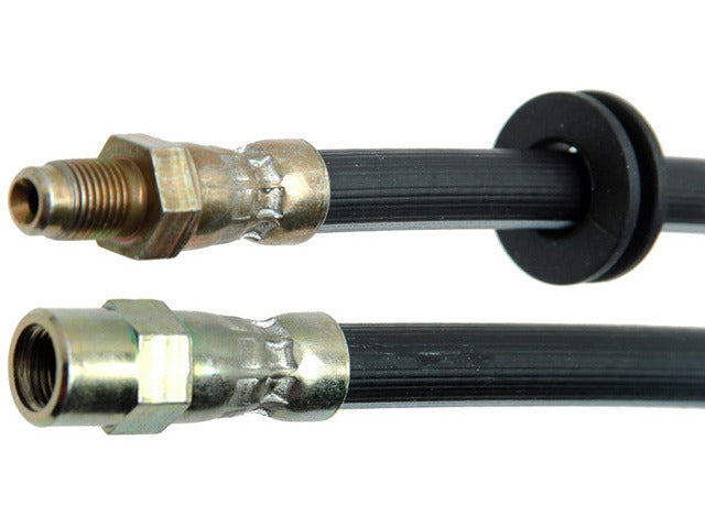 Raybestos Brakes Brake Hydraulic Hose P/N:BH380733 Fits: BMW 525i, BMW 525it, BMW 530i, BMW 535i, BMW 540i, BMW 735i, BMW 735il, BMW 750il, BMW 840ci, BMW 850ci, BMW 850csi, BMW 850i, BMW M5 - Image 1