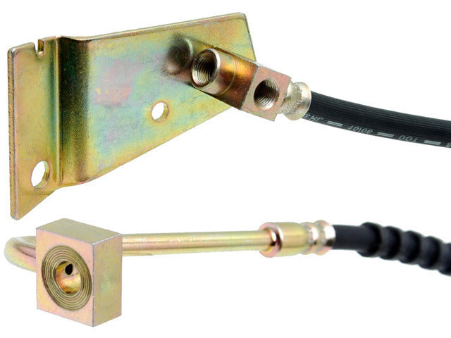 Raybestos Brakes Brake Hydraulic Hose P/N:BH381161 Fits: Dodge B1500 1998, Dodge B2500 1998, Dodge B3500 1998, Dodge Ram 1500 Van 02-99, Dodge Ram 2500 Van 03-99, Dodge Ram 3500 Van 03-99 - Image 1
