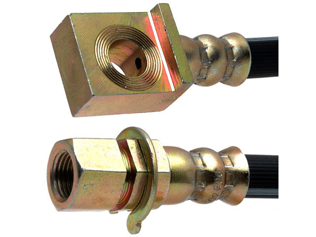 Raybestos Brakes Brake Hydraulic Hose P/N:BH38193 Fits: Ford Escort 90-81, Ford Exp 88-82, Ford Tempo 94-84, Mercury Ln7 83-82, Mercury Lynx 87-81, Mercury Topaz 94-84 - Image 1