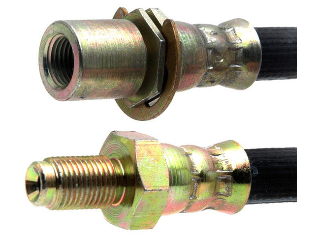 Raybestos Brakes Brake Hydraulic Hose P/N:BH38326 Fits: Toyota Corolla 79-75, Toyota Corona 73-72, Toyota Cressida 87-81, Toyota Land Cruiser 90-81, Toyota Van 85-84, Toyota Van 89-87 - Image 1