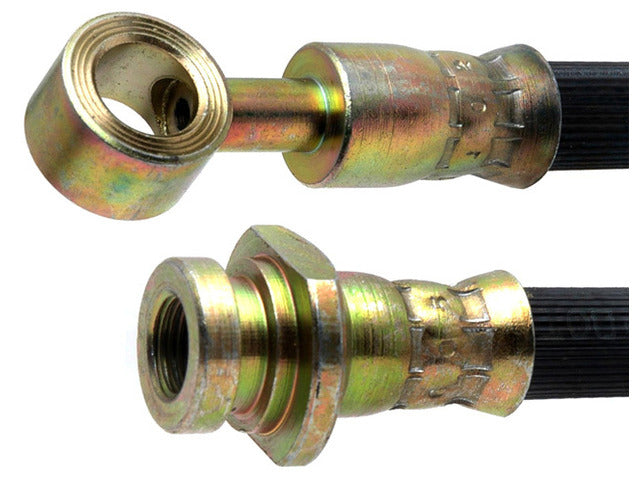 Raybestos Brakes Brake Hydraulic Hose P/N:BH38348 Fits: Chevrolet Spectrum 88-85, Geo Spectrum 1989, Isuzu I-mark 89-85, Pontiac Sunburst 88-87 - Image 1