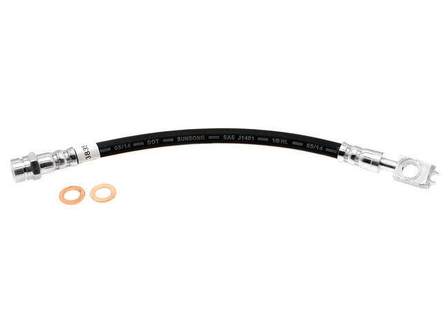 Raybestos Brakes Brake Hydraulic Hose P/N:BH383551 Fits: Audi A3 13-09, Audi A3 Quattro 13-09, Volkswagen Eos 16-10, Volkswagen Golf 14-10, Volkswagen Golf R 13-12, Volkswagen Gti 14-10, Volkswagen Jetta 12-10 - Image 5