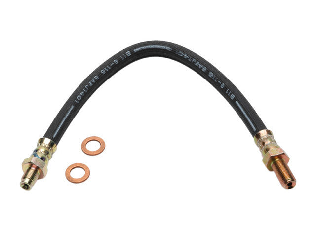 Raybestos Brakes Brake Hydraulic Hose P/N:BH38477 Fits: Volvo 242 84-75, Volvo 244 88-75, Volvo 245 88-75, Volvo 262 1976, Volvo 262 81-78, Volvo 264 82-76, Volvo 265 81-76 - Image 1