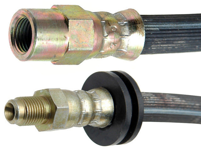 Raybestos Brakes Brake Hydraulic Hose P/N:BH38551 Fits: BMW 524td 86-85, BMW 528e 88-82, BMW 533i 84-83, BMW 535i 88-85, BMW 535is 1988, BMW 633csi 84-83, BMW 635csi 88-85, BMW M6 88-87 - Image 1