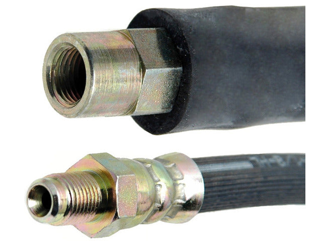 Raybestos Brakes Brake Hydraulic Hose P/N:BH38552 Fits: BMW 318i, BMW 325e, BMW 325i, BMW 525i, BMW 525xi, BMW 528i, BMW 528i Xdrive, BMW 528xi, BMW 530i - Image 1
