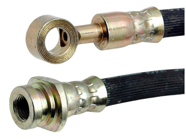 Raybestos Brakes Brake Hydraulic Hose P/N:BH38843 Fits: Asuna Sunfire 1993, Geo Storm 93-90, Isuzu Impulse 92-90, Isuzu Stylus 93-91 - Image 1