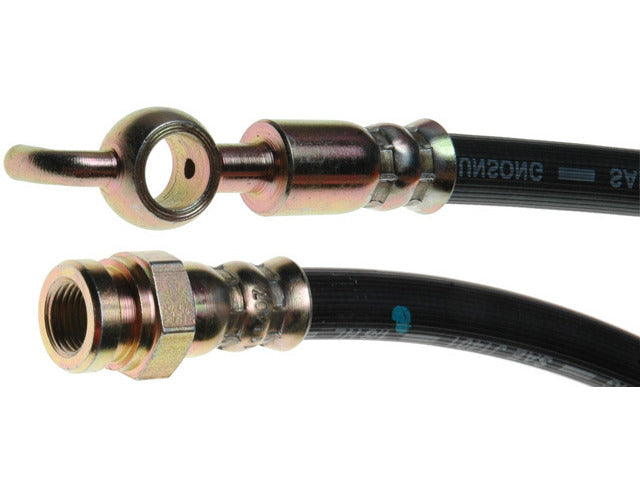 Raybestos Brakes Brake Hydraulic Hose P/N:BH38969 Fits: Mazda 323 94-90, Mazda 626 94-93, Mazda Mx-3 93-92, Mazda Mx-6 94-93, Mazda Protege 92-90 - Image 1