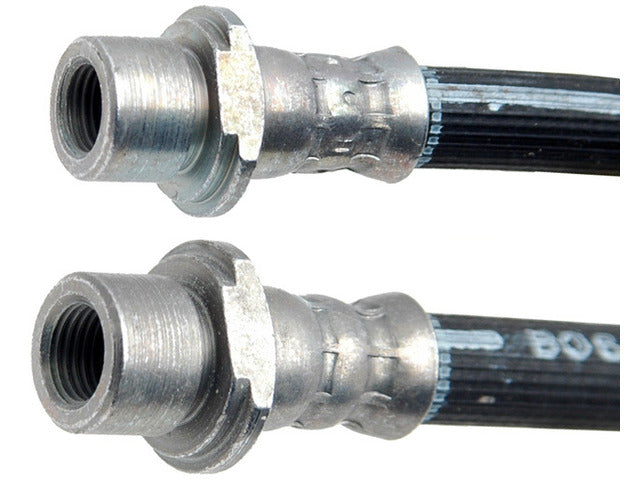 Raybestos Brakes Brake Hydraulic Hose P/N:BH38986 Fits: Scion Xd 14-08, Toyota 4runner 02-96, Toyota Paseo 99-92, Toyota Prius C 21-12, Toyota Sequoia 07-01, Toyota Tacoma 11-05, Toyota Tercel 99-91, Toyota Tundra 06-00, Toyota Yaris 14-07 - Image 1