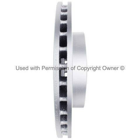 Quality-Built Disc Brake Rotor P/N:BR31243G Fits: Acura Cl 99-98, Honda Accord 02-98 - Image 3