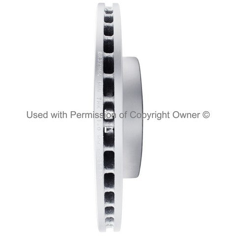 Quality-Built Disc Brake Rotor P/N:BR3296G Fits: Acura Integra 01-00, Acura Integra 98-97, Acura Legend 95-91, Acura Rl 98-96, Acura Tl 98-96, Honda Cr-v 01-97, Honda Odyssey 98-95, Honda Prelude 01-97, Isuzu Oasis 99-96 - Image 2