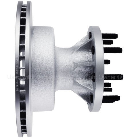 Quality-Built Disc Brake Rotor and Hub Assembly P/N:BR54034G Fits: Ford E-350 Econoline 98-95, Ford E-350 Econoline Club Wagon 98-95, Ford Econoline Super Duty 98-96 - Image 4