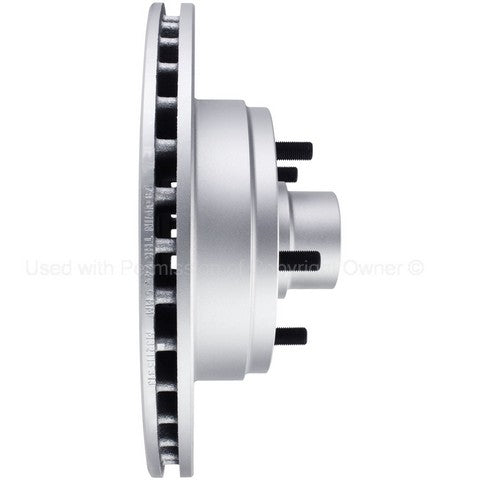 Quality-Built Disc Brake Rotor and Hub Assembly P/N:BR5578G Fits: Chevrolet Astro 02-90, GMC Safari 02-90 - Image 6