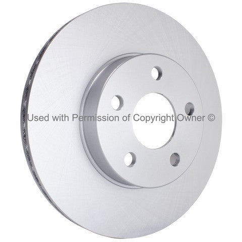 Quality-Built Disc Brake Rotor P/N:BR5580G Fits: Buick Skylark, Chevrolet Beretta, Chevrolet Cavalier, Chevrolet Corsica, Oldsmobile Achieva, Oldsmobile Cutlass Calais, Pontiac Grand Am, Pontiac Sunbird, Pontiac Sunfire - Image 1