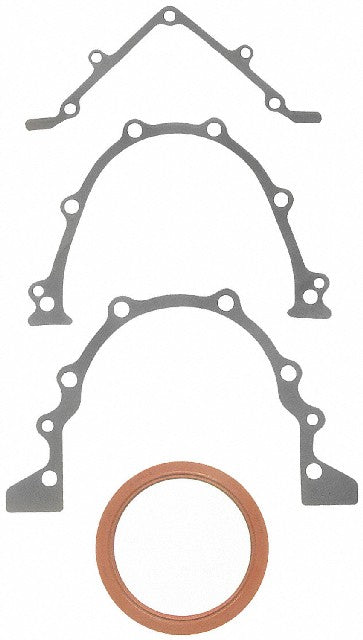 FEL-PRO Engine Crankshaft Seal Kit P/N:BS 40384 Fits: Nissan 240sx 98-89, Nissan 310 1982, Nissan Axxess 95-90, Nissan D21 94-90, Nissan Pickup 97-95, Nissan Pulsar 1983, Nissan Pulsar Nx 88-83, Nissan Sentra 88-82, Nissan Stanza 92-90 - Image 1