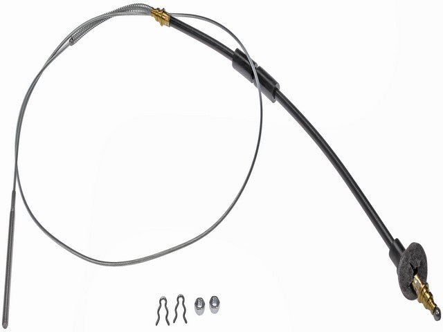 Dorman - First Stop Parking Brake Cable P/N:C661161 Fits: Ford Country Sedan 68-67, Ford Country Squire 68-67, Ford Custom 68-67, Ford Custom 500 68-67, Ford Galaxie 1967, Ford Galaxie 500 68-67, Ford Ltd 68-67, Mercury Commuter 1968 - Image 1