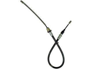 Dorman - First Stop Parking Brake Cable P/N:C94377 Fits: Chrysler Lebaron 89-88, Chrysler New Yorker 1988, Dodge Aries 89-88, Dodge Lancer 89-88, Dodge Shadow 89-88, Plymouth Reliant 89-88, Plymouth Sundance 89-88 - Image 1