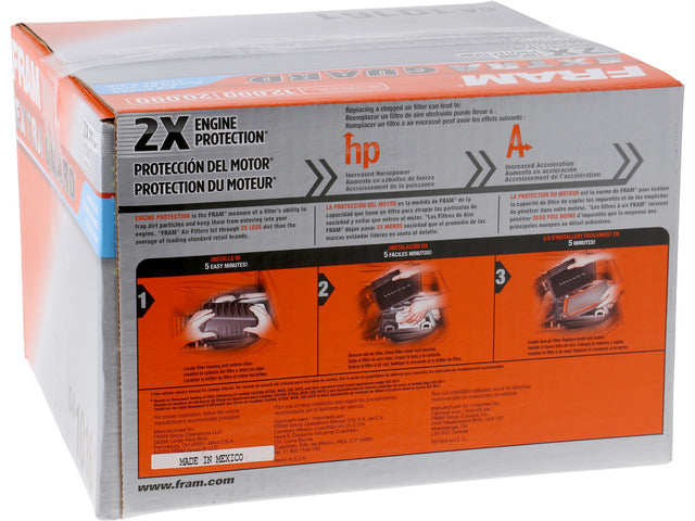 FRAM Engine Air Filter P/N:CA10161 Fits: Chevrolet Silverado 2500 Hd, Chevrolet Silverado 2500 Hd Classic, Chevrolet Silverado 3500, Chevrolet Silverado 3500 Classic, Chevrolet Silverado 3500 Hd, GMC Sierra 2500 Hd, GMC Sierra 2500 Hd Classic - Image 1