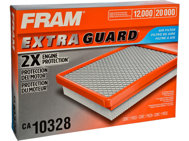 FRAM Engine Air Filter P/N:CA10328 Fits: Audi A3 Quattro 09-06, Audi Tt Quattro 09-08, Volkswagen Cc 17-09, Volkswagen Eos 08-07, Volkswagen Jetta 2009, Volkswagen Passat 10-06, Volkswagen Passat 18-12, Volkswagen R32 2008 - Image 1
