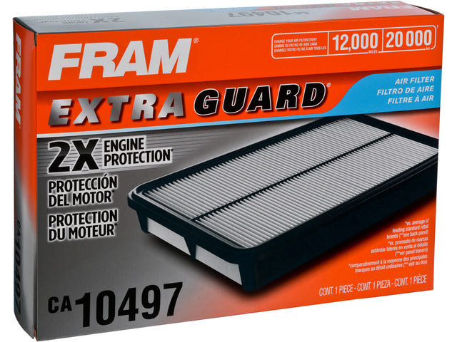 FRAM Engine Air Filter P/N:CA10497 Fits: Mitsubishi Lancer 15-08, Mitsubishi Outlander 13-07, Mitsubishi Outlander Sport 12-11, Mitsubishi Rvr 12-11 - Image 1