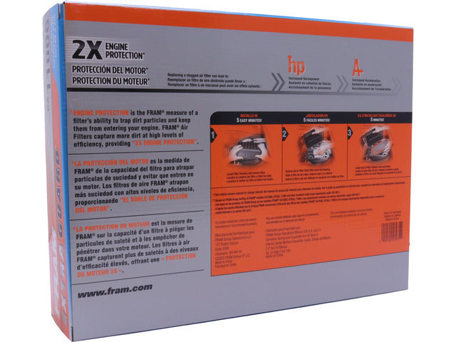 FRAM Engine Air Filter P/N:CA11006 Fits: BMW 550i, BMW 550i Gt, BMW 550i Gt Xdrive, BMW 550i Xdrive, BMW 650i, BMW 650i Gran Coupe, BMW 650i Xdrive, BMW 650i Xdrive Gran Coupe, BMW 750i - Image 1
