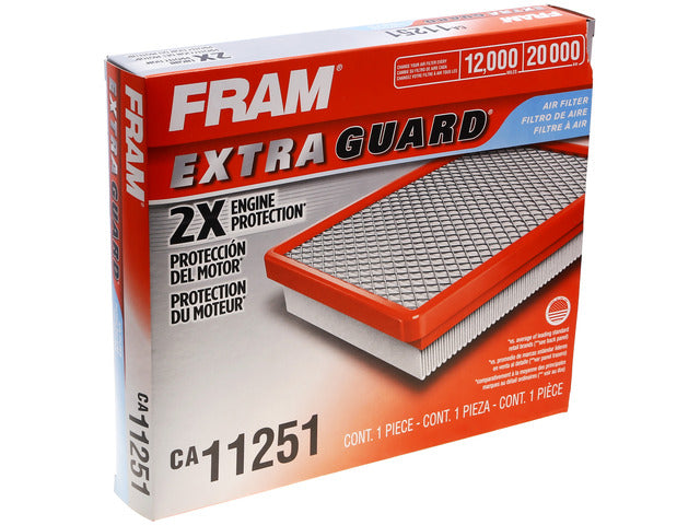FRAM Engine Air Filter P/N:CA11251 Fits: Buick Regal 17-15, Cadillac Xts 19-13, Chevrolet Impala 20-14, Chevrolet Malibu 15-13, Chevrolet Malibu Limited 2016 - Image 3